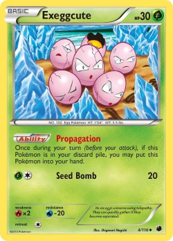 Carte Pokémon: Exeggcute