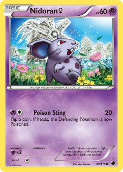 Carte Pokémon: Nidoran♀