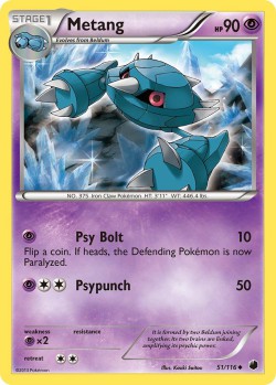 Carte Pokémon: Metang