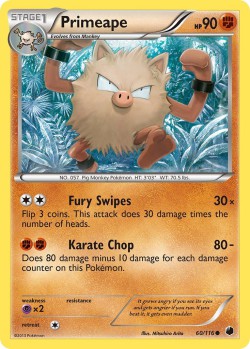 Carte Pokémon: Primeape