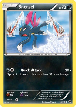 Carte Pokémon: Sneasel