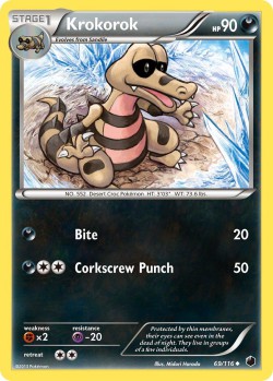 Carte Pokémon: Krokorok