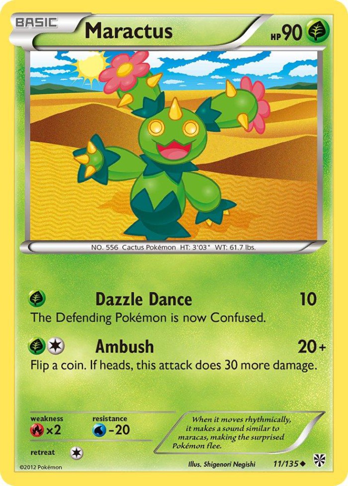 Carte Pokémon: Maractus [Maracachi]