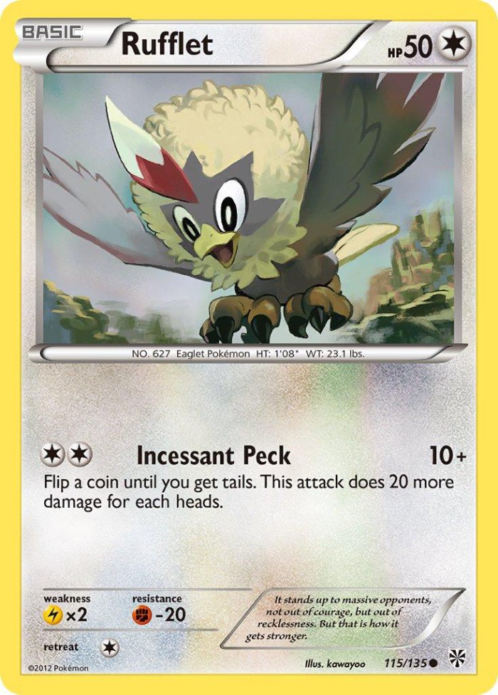 Carte Pokémon: Rufflet [Furaiglon]