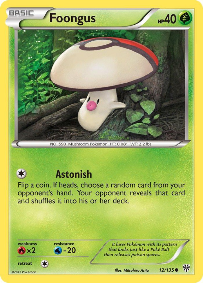 Carte Pokémon: Foongus [Trompignon]