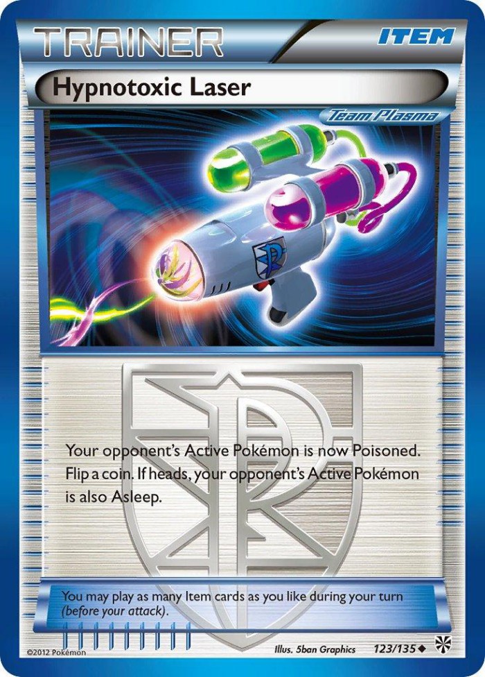 Carte Pokémon: Hypnotoxic Beam [Laser Hypnotoxique]