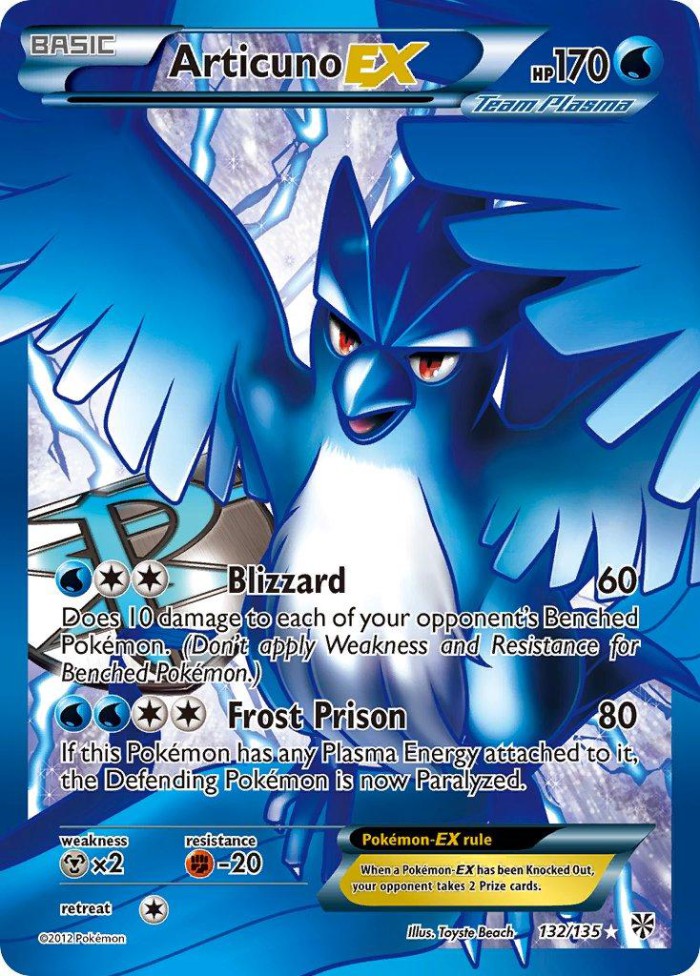 Carte Pokémon: Articuno EX [Artikodin EX]