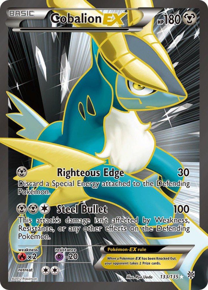 Carte Pokémon: Cobalion EX [Cobaltium EX]