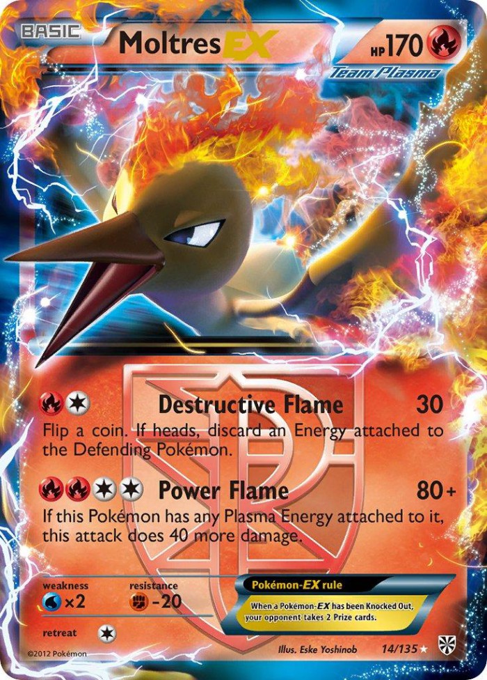 Carte Pokémon: Moltres EX [Sulfura EX]