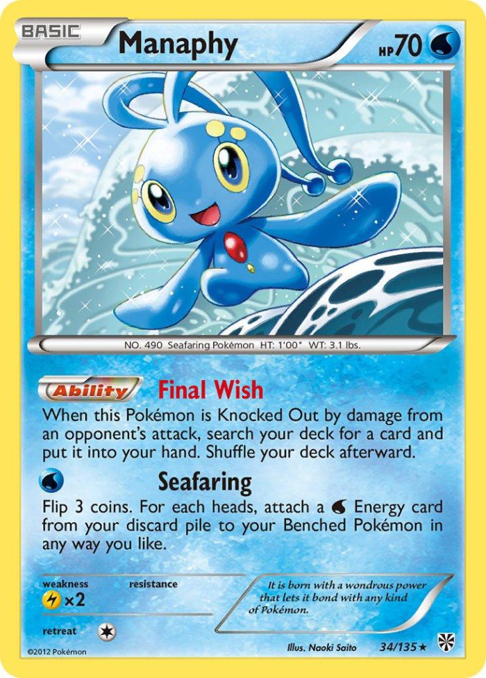 Carte Pokémon: Manaphy [Manaphy]