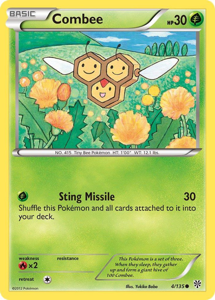 Carte Pokémon: Combee [Apitrini]