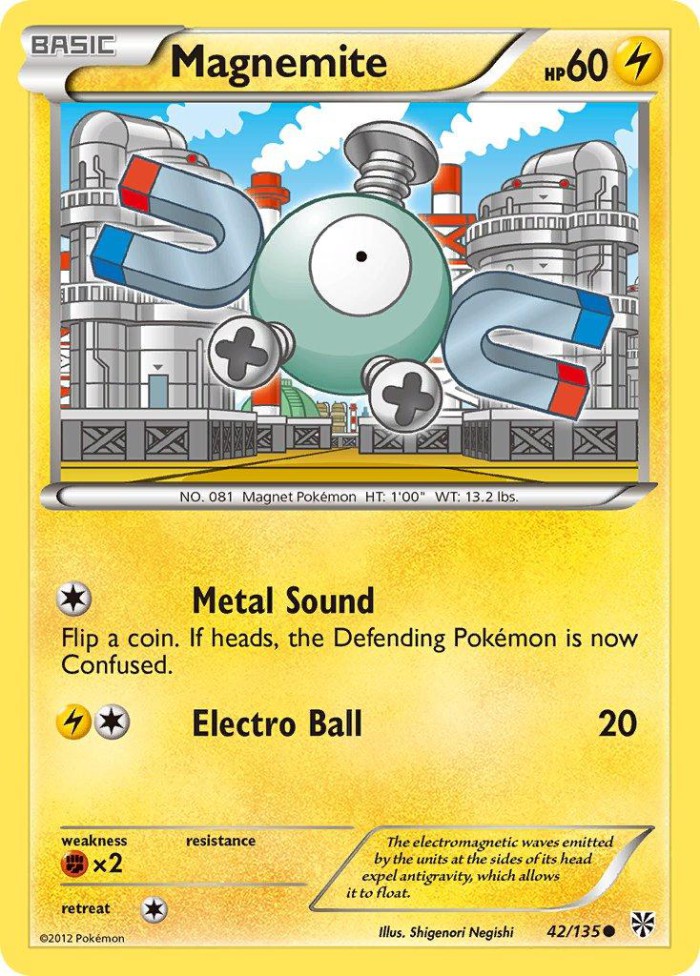 Carte Pokémon: Magnemite [Magnéti]