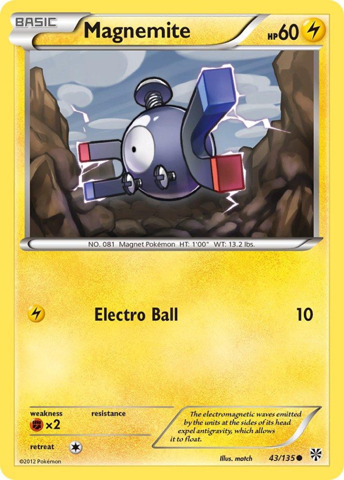 Carte Pokémon: Magnemite [Magnéti]