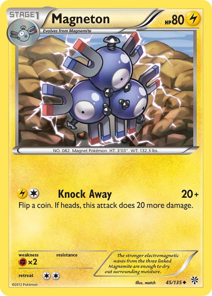 Carte Pokémon: Magneton [Magnéton]