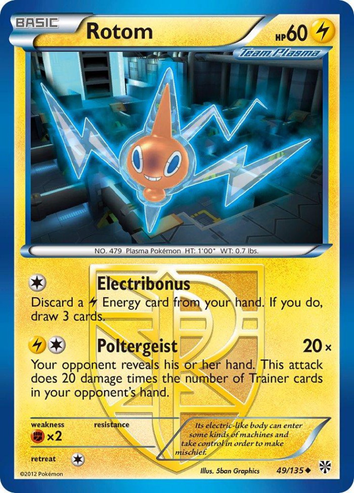 Carte Pokémon: Rotom [Motisma]