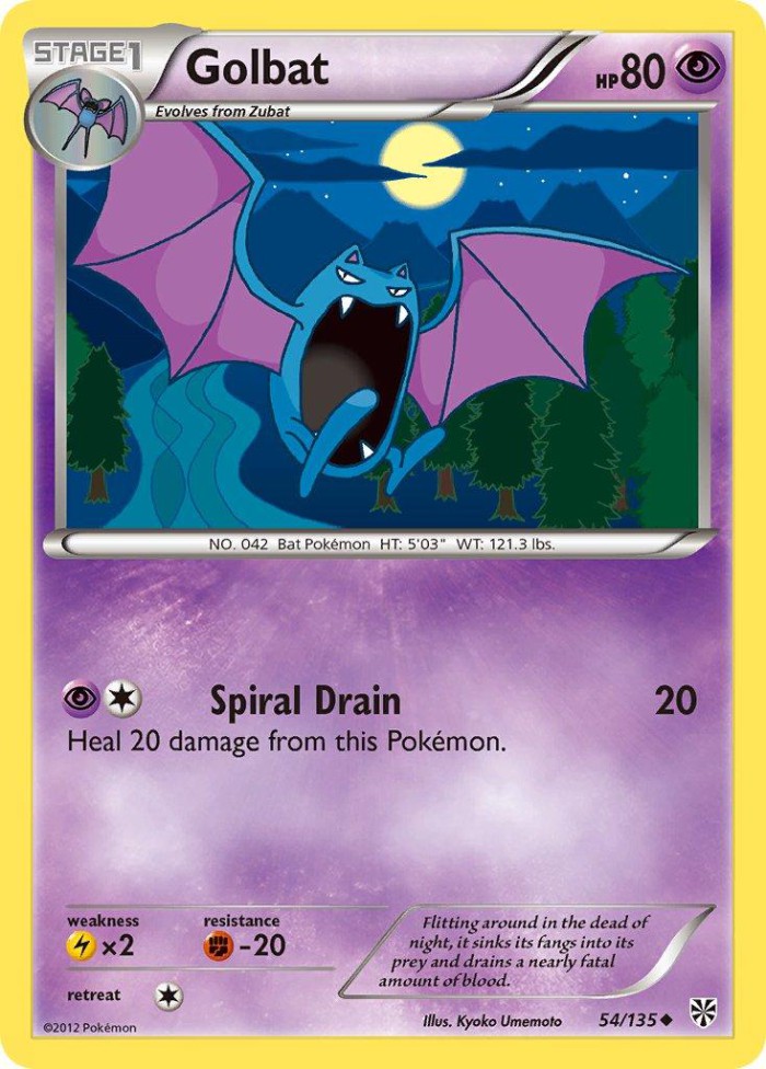 Carte Pokémon: Golbat [Nosferalto]