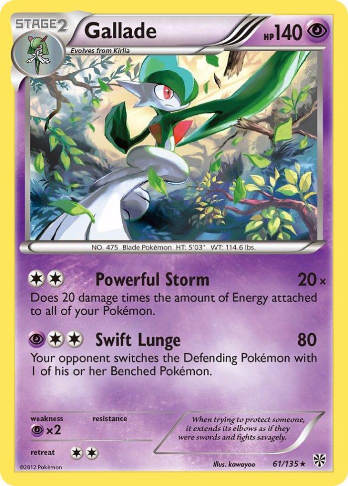 Carte Pokémon: Gallade [Gallame]