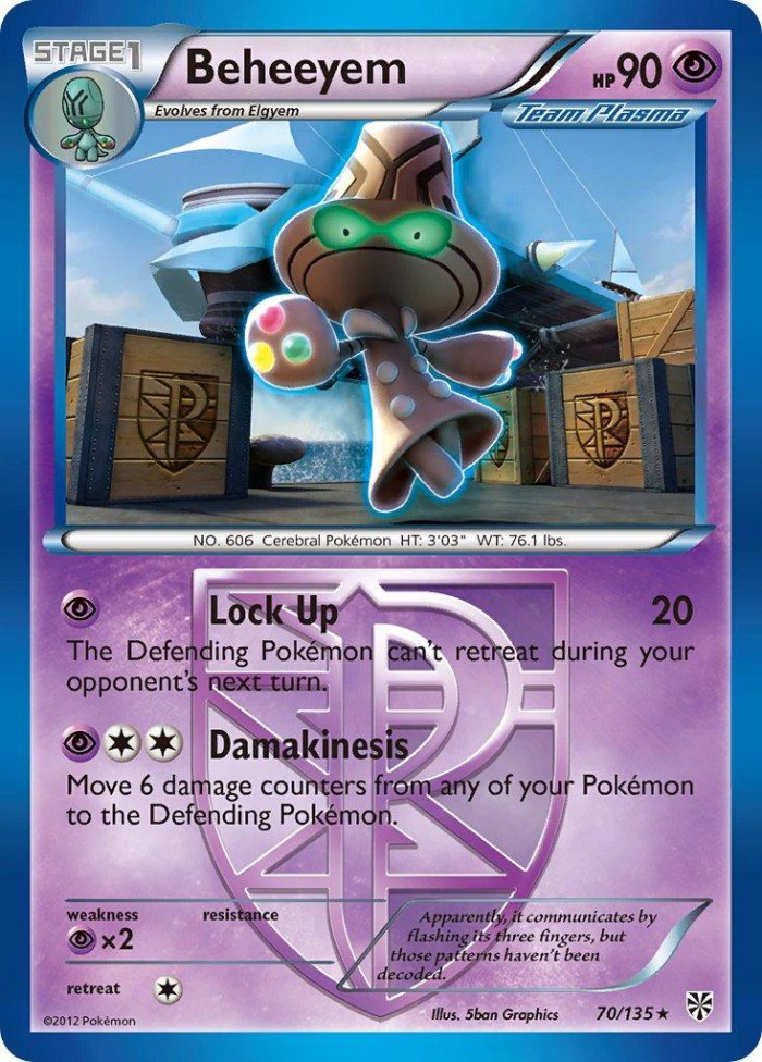 Carte Pokémon: Beheeyem [Neitram]