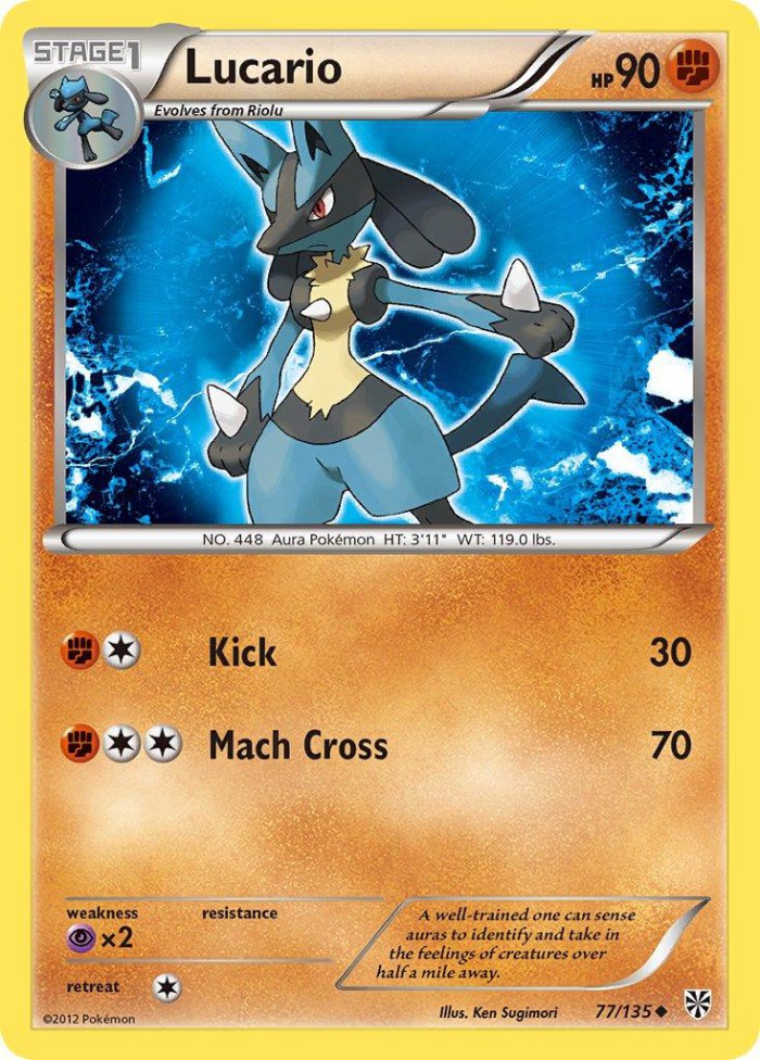 Carte Pokémon: Lucario [Lucario]