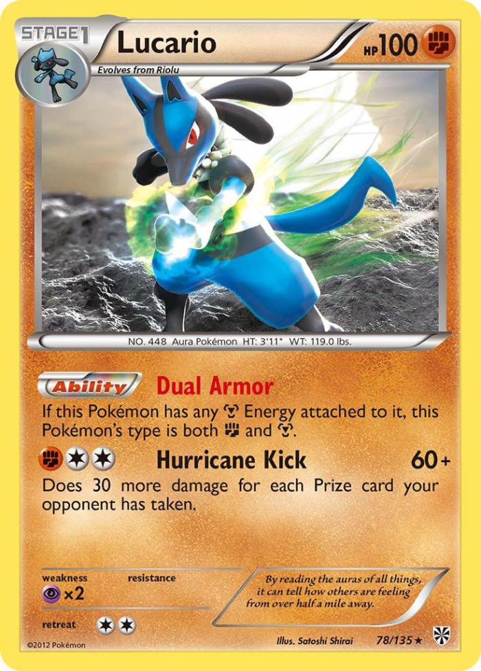 Carte Pokémon: Lucario [Lucario]