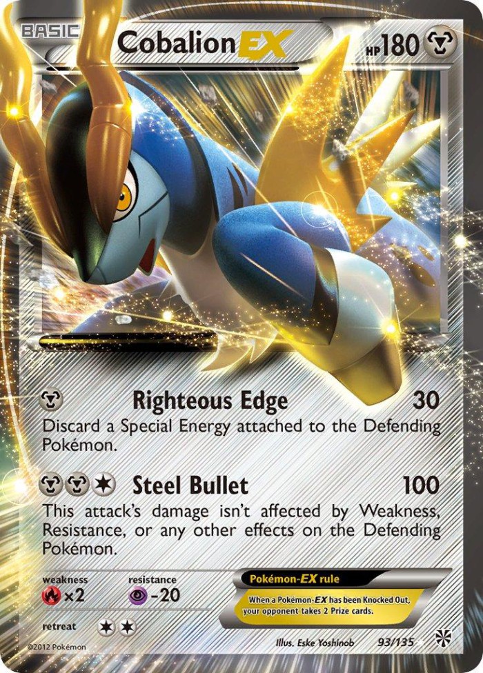 Carte Pokémon: Cobalion EX [Cobaltium EX]