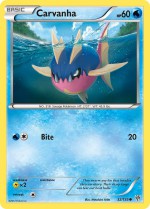 Carte Pokémon: Carvanha