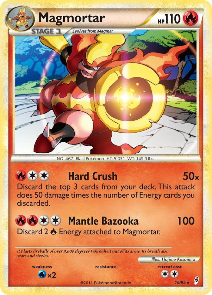 Carte Pokémon: Magmortar [Maganon]