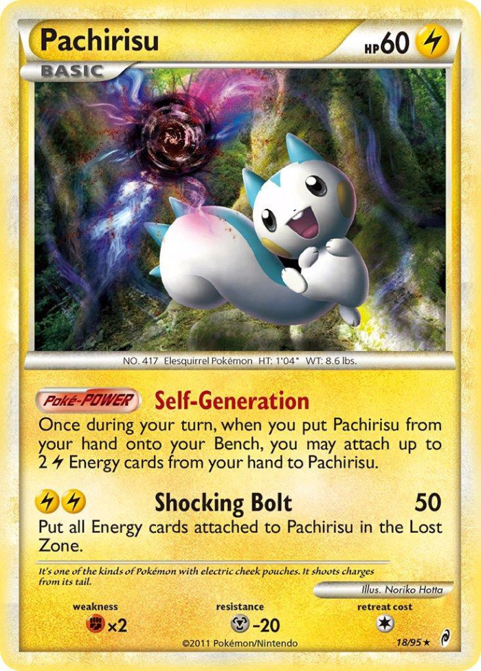 Carte Pokémon: Pachirisu [Pachirisu]