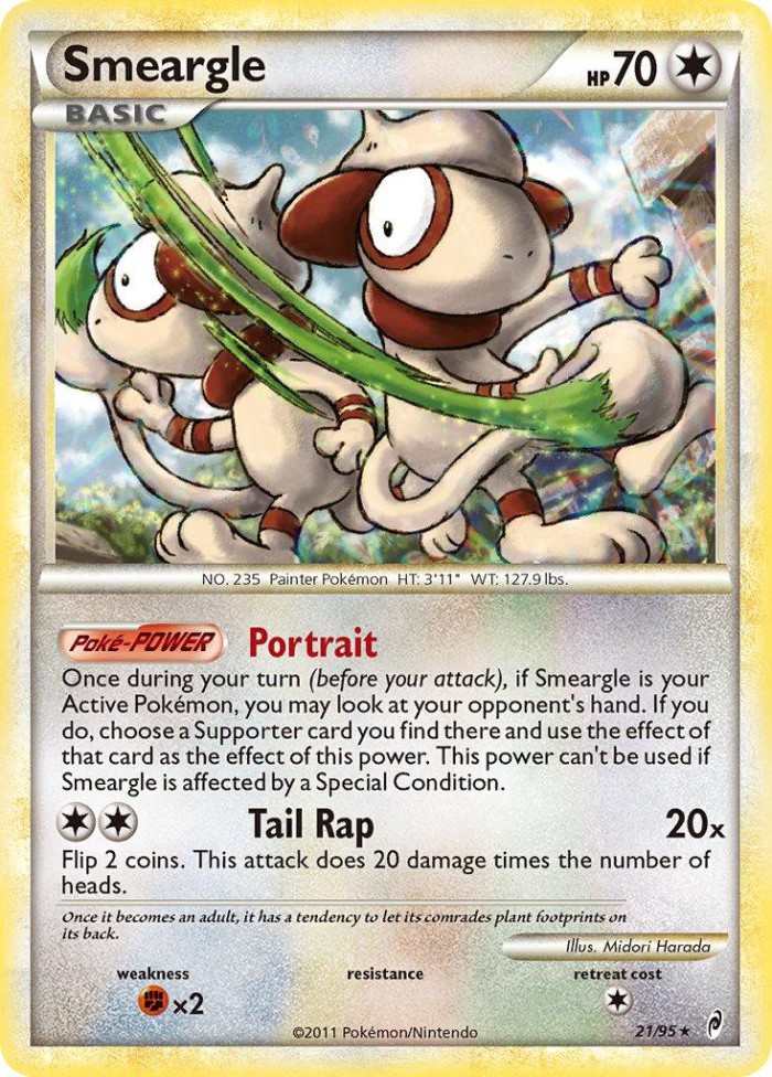 Carte Pokémon: Smeargle [Queulorior]