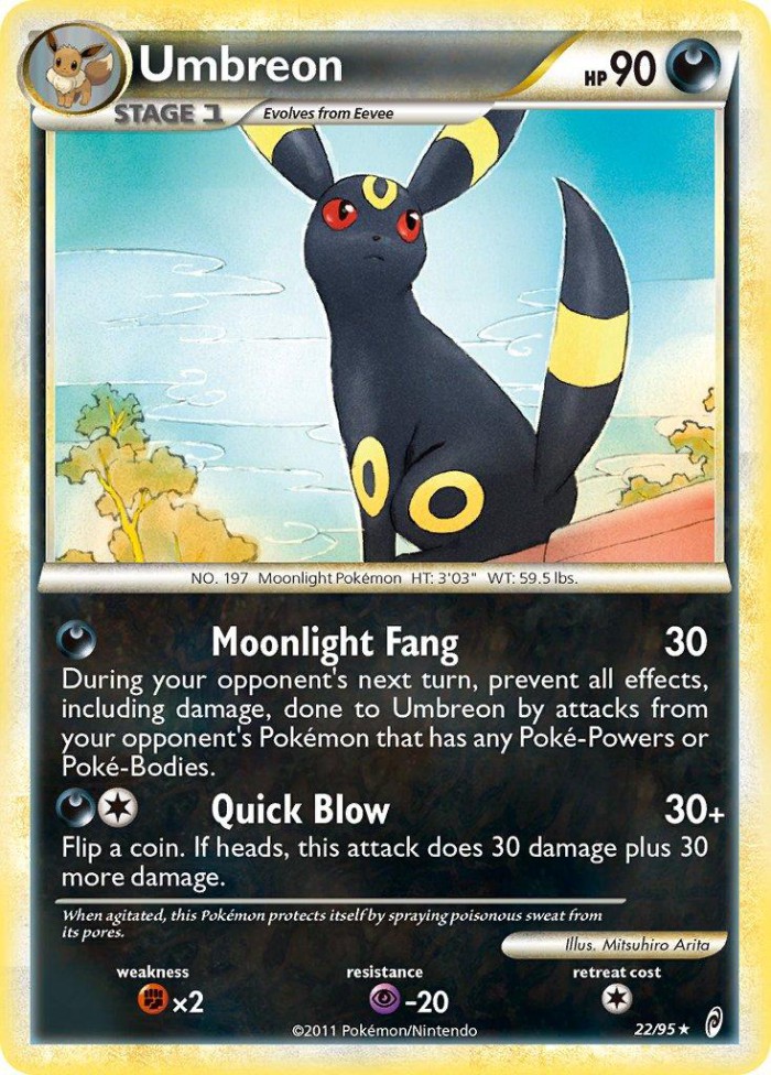 Carte Pokémon: Umbreon [Noctali]