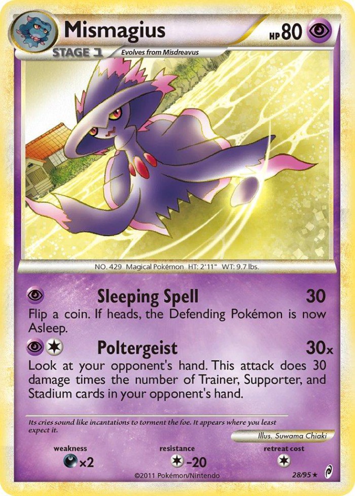 Carte Pokémon: Mismagius [Magirêve]