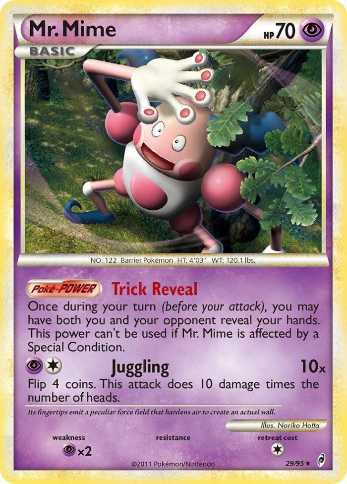 Carte Pokémon: Mr. Mime [M. Mime]