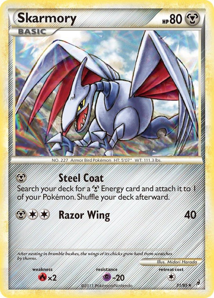 Carte Pokémon: Skarmory [Airmure]