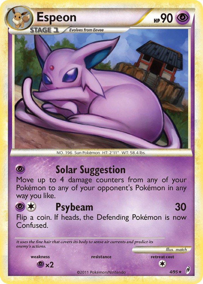 Carte Pokémon: Espeon [Mentali]