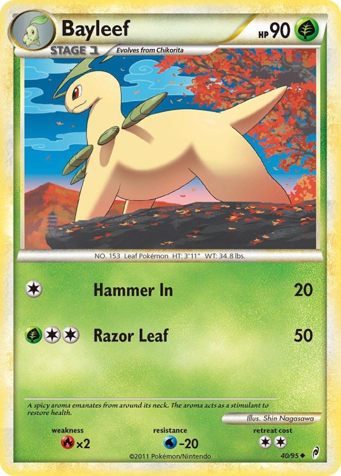 Carte Pokémon: Bayleef [Macronium]