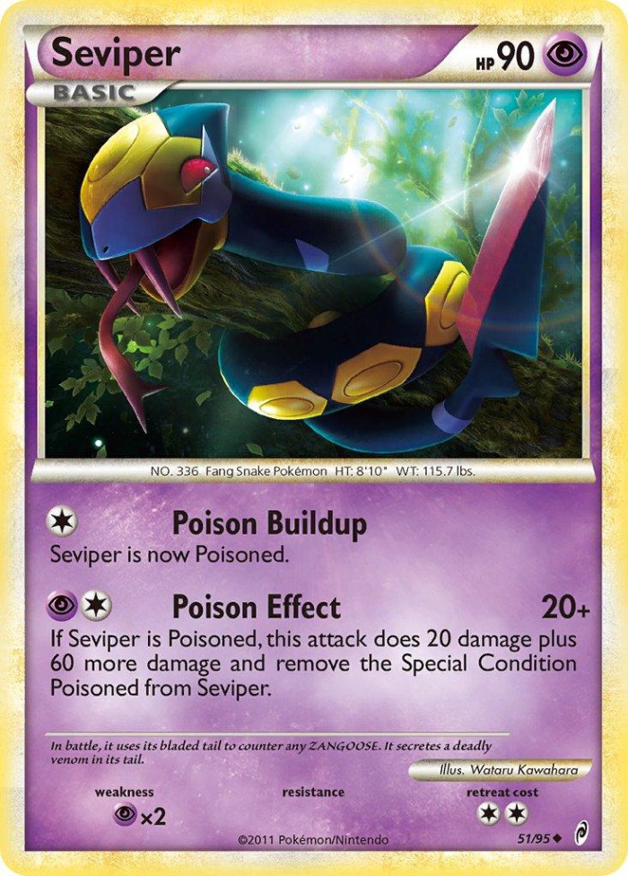 Carte Pokémon: Seviper [Seviper]