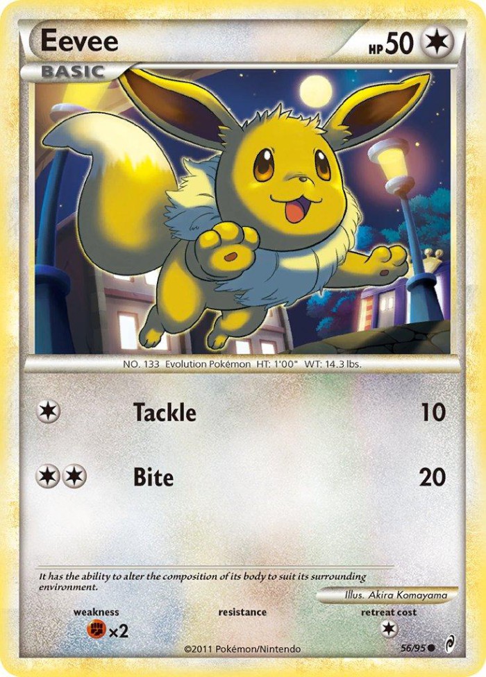 Carte Pokémon: Eevee [Evoli]