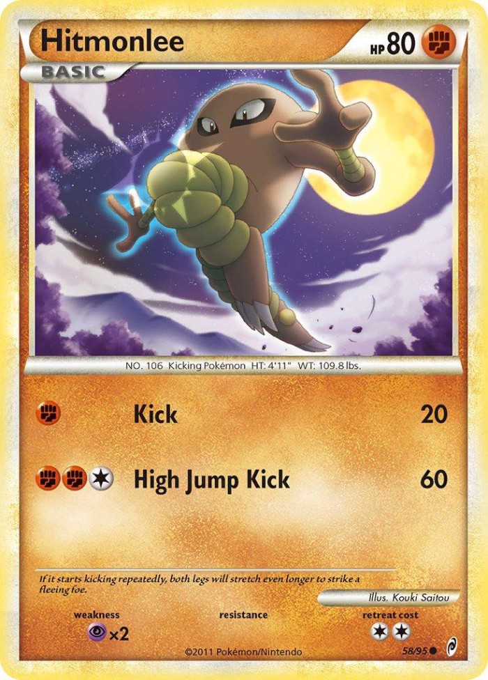 Carte Pokémon: Hitmonlee [Kicklee]