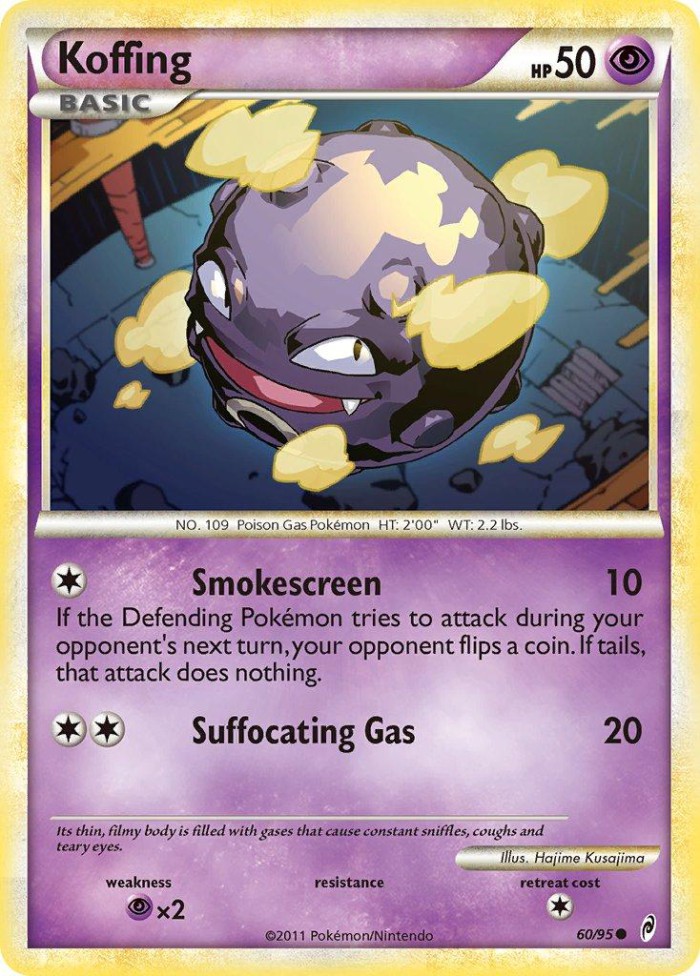 Carte Pokémon: Koffing [Smogo]