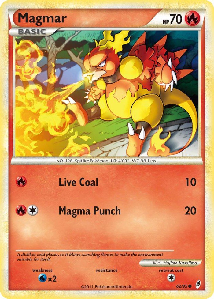 Carte Pokémon: Magmar [Magmar]