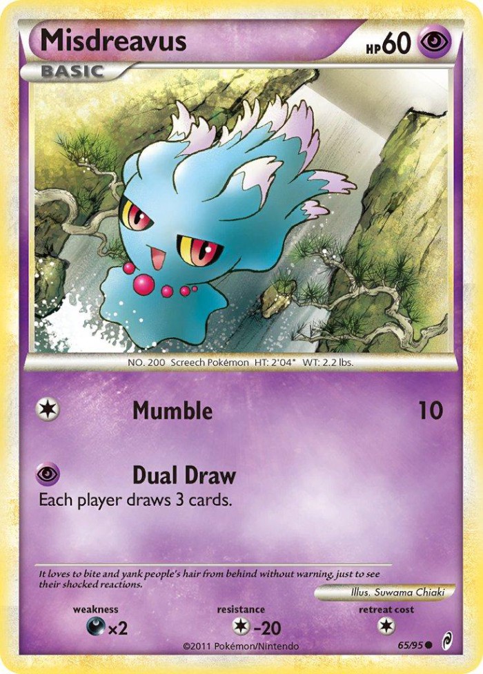 Carte Pokémon: Misdreavus [Feuforêve]