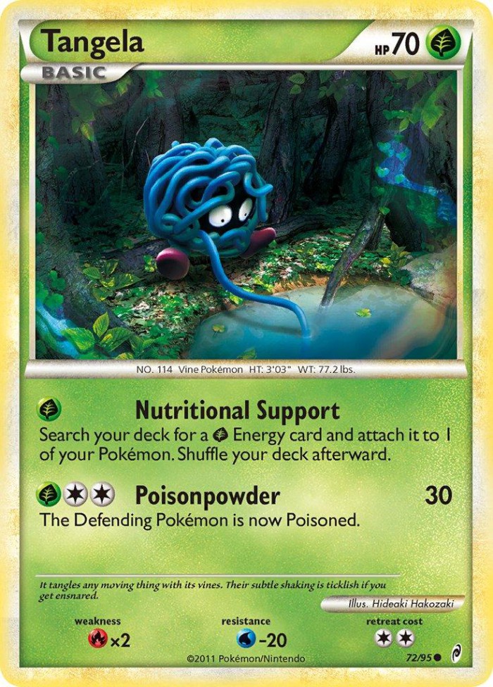 Carte Pokémon: Tangela [Saquedeneu]