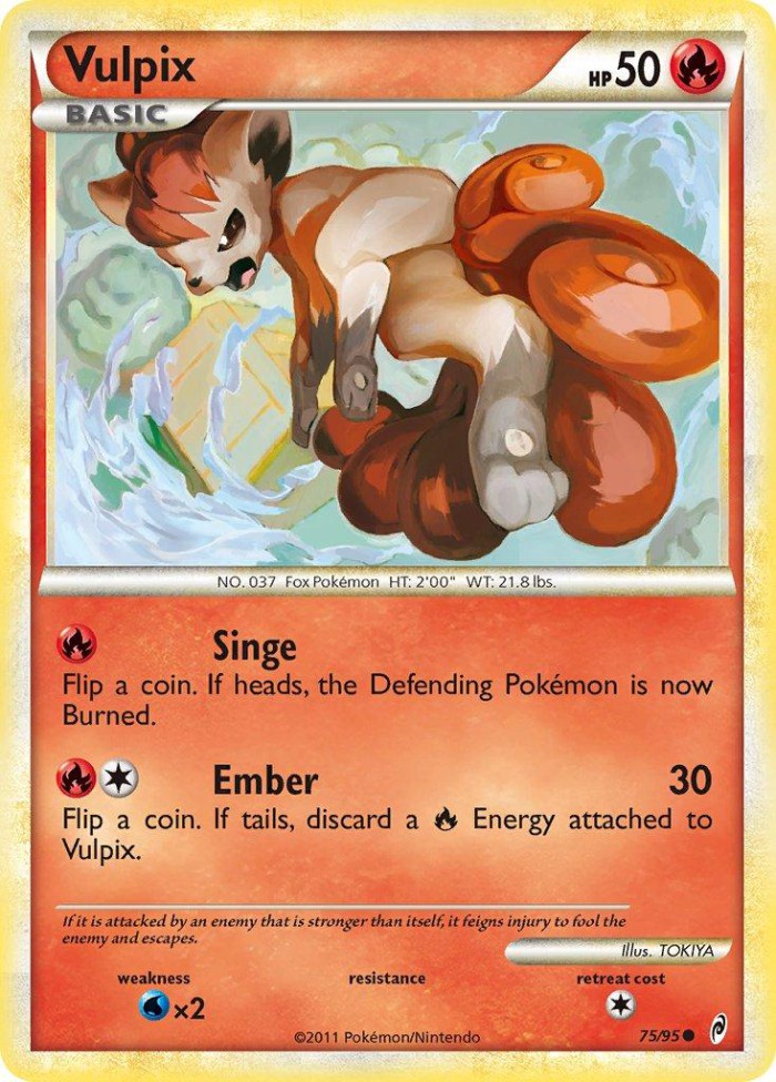 Carte Pokémon: Vulpix [Goupix]