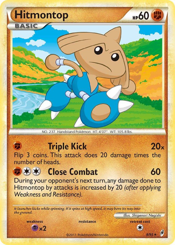 Carte Pokémon: Hitmontop [Kapoera]