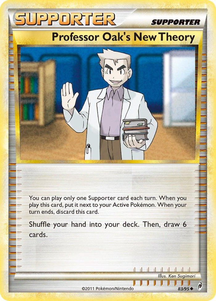 Carte Pokémon: Prof. Oak's New Theory [Nouvelle théorie du Prof. Chen]