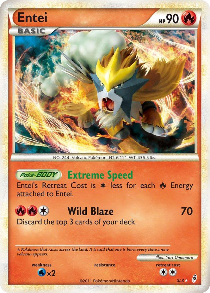 Carte Pokémon: Entei [Entei]