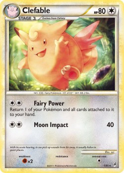 Carte Pokémon: Clefable