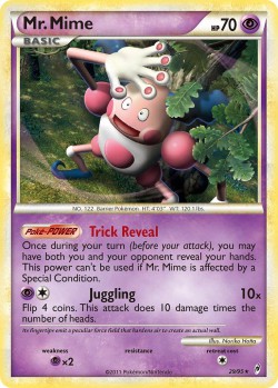 Carte Pokémon: Mr. Mime