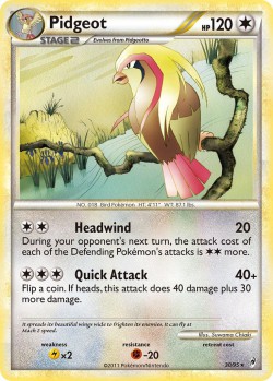 Carte Pokémon: Pidgeot