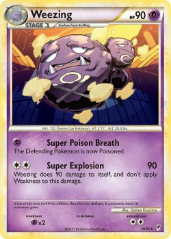 Carte Pokémon: Weezing